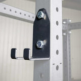 Maxbell Barbell Hanger Gym Bar Hooks Metal Stand Barbell Holder Style C