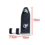 Maxbell Barbell Hanger Gym Bar Hooks Metal Stand Barbell Holder Style C