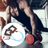 Maxbell Ab Roller Comfortable Grip Leg Arm Body Muscle Abdominal Exercise Wheel