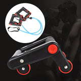Maxbell Ab Roller Comfortable Grip Leg Arm Body Muscle Abdominal Exercise Wheel