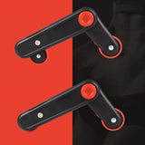 Maxbell 2Pcs Ab Roller Folding Core Strength Training Abdominal Exercise Wheel