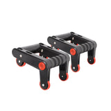Maxbell 2Pcs Ab Roller Folding Core Strength Training Abdominal Exercise Wheel