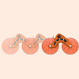 Maxbell Ab Roller Wheel Abdominal Muscle Training Exercise Wheels Double Wheels