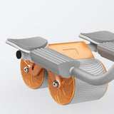 Maxbell Abdominal Roller Wheel Strength Training for Men Women Home Gym Accessory Orange