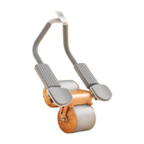 Maxbell Abdominal Roller Wheel Strength Training for Men Women Home Gym Accessory Orange