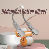 Maxbell Abdominal Roller Wheel Strength Training for Men Women Home Gym Accessory Orange
