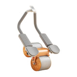 Maxbell Abdominal Roller Wheel Strength Training for Men Women Home Gym Accessory Orange