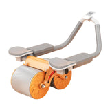 Maxbell Abdominal Roller Wheel Strength Training for Men Women Home Gym Accessory Orange