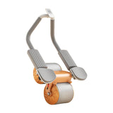 Maxbell Abdominal Roller Wheel Strength Training for Men Women Home Gym Accessory Orange
