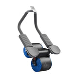 Maxbell Abdominal Roller Wheel Strength Training for Men Women Home Gym Accessory Blue
