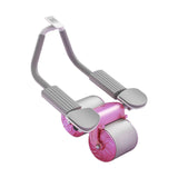 Maxbell Abdominal Roller Wheel Strength Training for Men Women Home Gym Accessory Rose Pink