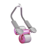 Maxbell Abdominal Roller Wheel Strength Training for Men Women Home Gym Accessory Rose Pink