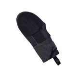 Maxbell Baseball Sliding Mitt Glove for Softball Base Running Adjustable Strap Leak Finger Left Hands Black