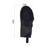 Maxbell Baseball Sliding Mitt Glove for Softball Base Running Adjustable Strap Leak Finger Left Hands Black
