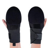 Maxbell Baseball Sliding Mitt Glove for Softball Base Running Adjustable Strap Leak Finger Right Hand Black