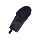 Maxbell Baseball Sliding Mitt Glove for Softball Base Running Adjustable Strap Leak Finger Right Hand Black