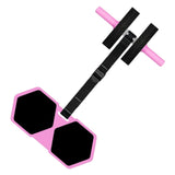 Maxbell Ab Roller Wheel Exercise Equipment Professional Abdominal Roller for Home Pink