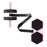 Maxbell Ab Roller Wheel Exercise Equipment Professional Abdominal Roller for Home Pink