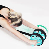 Maxbell Ab Roller Wheel Exercise Equipment Professional Abdominal Roller for Home Green