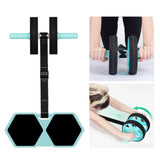 Maxbell Ab Roller Wheel Exercise Equipment Professional Abdominal Roller for Home Green