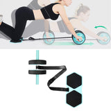 Maxbell Ab Roller Wheel Exercise Equipment Professional Abdominal Roller for Home Green