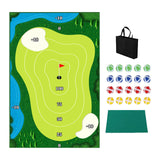 Maxbell Chipping Golf Game Mat Swing Trainer Training for Home Office Equipment 5mm sponge