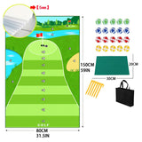 Maxbell Chipping Golf Game Mat Swing Trainer Training for Home Office Equipment 5mm sponge wirh nail