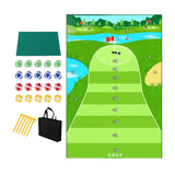 Maxbell Golf Hitting Mat Practice Mat Golf Game Set for Backyard Beginners Equipment sponge mat nail