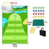 Maxbell Golf Hitting Mat Practice Mat Golf Game Set for Backyard Beginners Equipment sponge mat nail