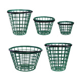 Maxbell 5x Golf Ball Basket with Handle Lightweight Sturdy Nylon Golfball Container