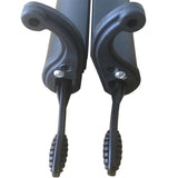 Maxbell 2x Rubber Kayak Foot Brace Pedals Replacement Angling Boat Canoe Foot Pegs