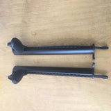 Maxbell 2x Rubber Kayak Foot Brace Pedals Replacement Angling Boat Canoe Foot Pegs