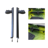 Maxbell 2x Rubber Kayak Foot Brace Pedals Replacement Angling Boat Canoe Foot Pegs