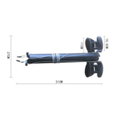 Maxbell 2x Rubber Kayak Foot Brace Pedals Replacement Angling Boat Canoe Foot Pegs