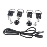 Maxbell Kayak Deck Rigging Kit for SUP Kayaks Fishing Rigging Bungee Kit Accessories