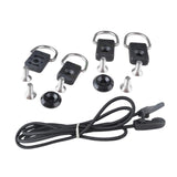 Maxbell Kayak Deck Rigging Kit for SUP Kayaks Fishing Rigging Bungee Kit Accessories