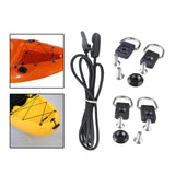 Maxbell Kayak Deck Rigging Kit for SUP Kayaks Fishing Rigging Bungee Kit Accessories