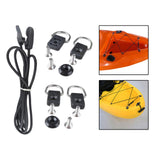 Maxbell Kayak Deck Rigging Kit for SUP Kayaks Fishing Rigging Bungee Kit Accessories