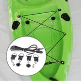 Maxbell Kayak Deck Rigging Kit for SUP Kayaks Fishing Rigging Bungee Kit Accessories
