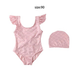 Maxbell Kids Swimsuits Bathing Suit Comfortable Swimming Costume Girl Swimsuit 90