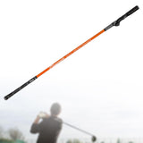 Maxbell Golf Swing Trainer Durable Exercise Golf Beginners Indoor Outdoor Adult Orange