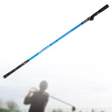 Maxbell Golf Swing Trainer Durable Exercise Golf Beginners Indoor Outdoor Adult Blue