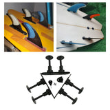 Maxbell 3 Pieces Surfboard Fin Plugs PVC Fin Mount Surfboard Accessories Surfing