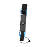 Maxbell Surfing Leash Leg Rope 5mm Thick Adjustable Elastic Paddle Board Ankle Strap