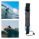 Maxbell Surfing Leash Leg Rope 5mm Thick Adjustable Elastic Paddle Board Ankle Strap