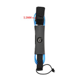Maxbell Surfing Leash Leg Rope 5mm Thick Adjustable Elastic Paddle Board Ankle Strap