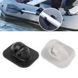 Maxbell Kayak Paddle Holder Clip Replacement Deck Mounted for Marine Inflatable Boat Black