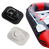 Maxbell Kayak Paddle Holder Clip Replacement Deck Mounted for Marine Inflatable Boat Black