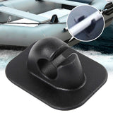 Maxbell Kayak Paddle Holder Clip Replacement Deck Mounted for Marine Inflatable Boat Black