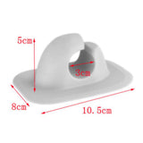 Maxbell Kayak Paddle Holder Clip Replacement Deck Mounted for Marine Inflatable Boat Gray White